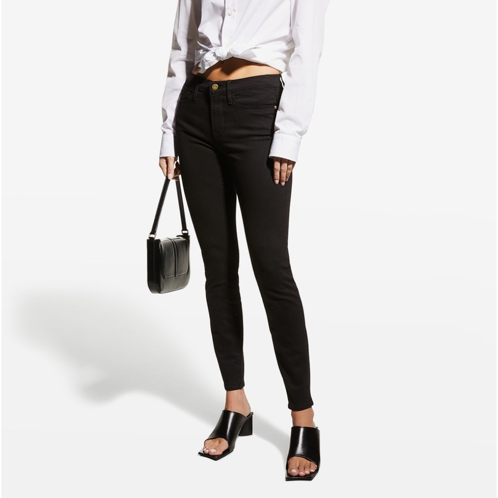 FRAME DENIM LE SKINNY JEANNE CROP